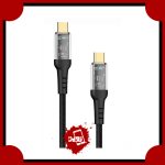 کابل تبدیل USB-CبهUSB-C پرووان مدل PCC113 60W PD طول 1متر