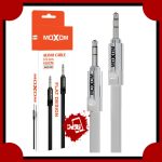 کابل صدا AUX موکسوم مدل AUX-02 فلت MOXOM