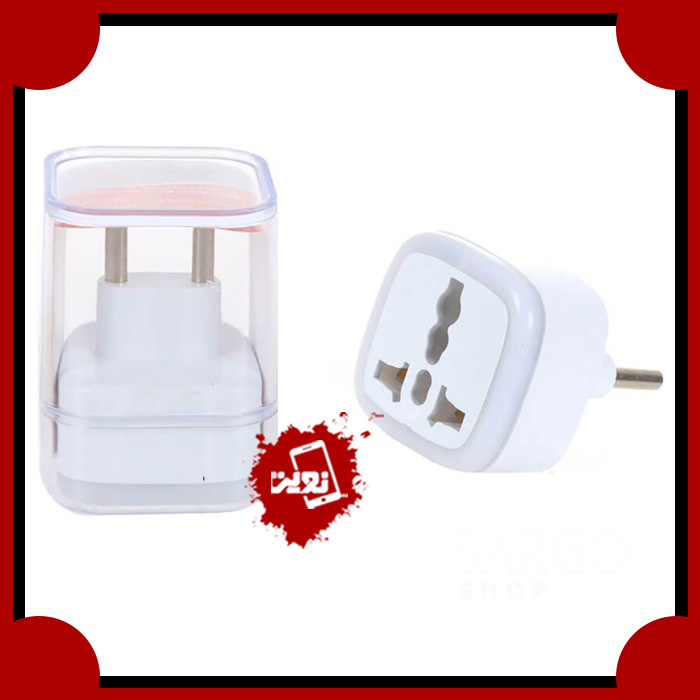 تبدیل برق 3 به 2 چراغ دار پارادایز 16 آمپر مدل M-03